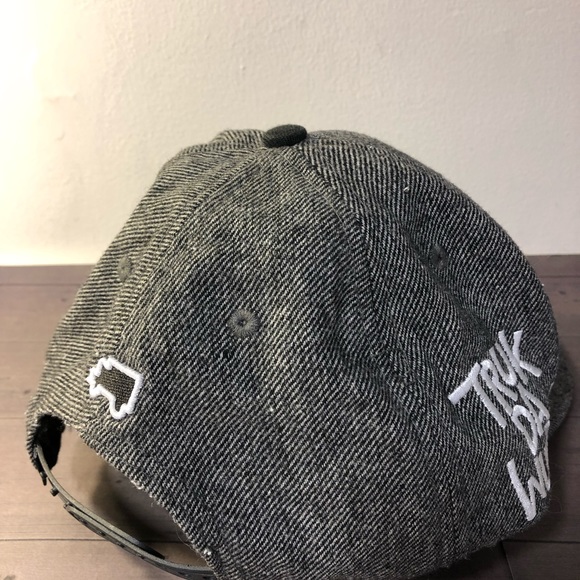 Trukfit hat cap snap back Gray Black Truk Da Wurl! - Picture 3 of 12